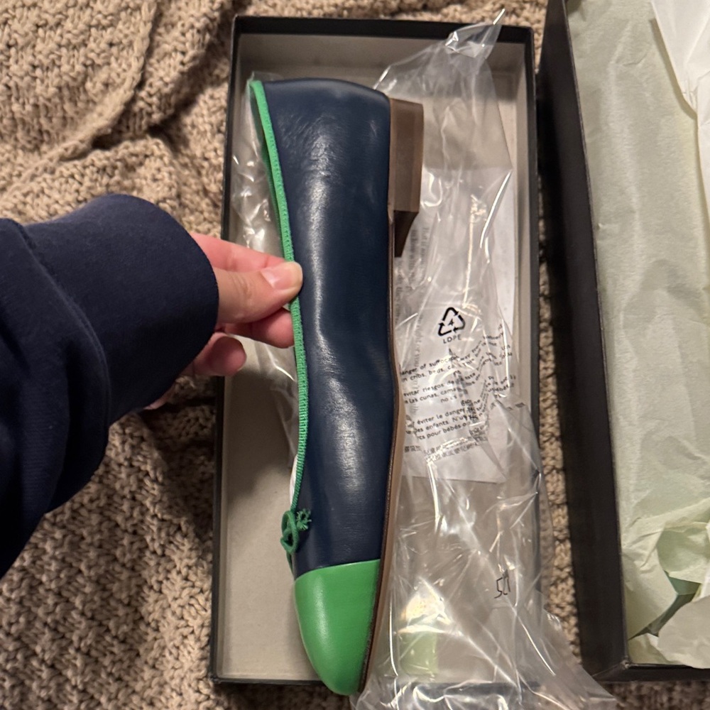 Vintage J.Crew cap toe ballet flats - Picture 5 of 7